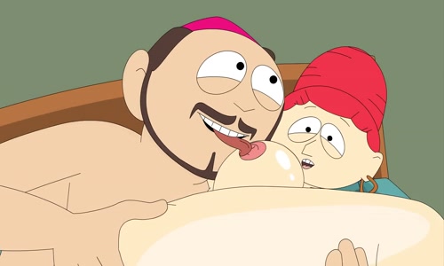 American Dad Porn Parody Facial - South Park Porn Parody
