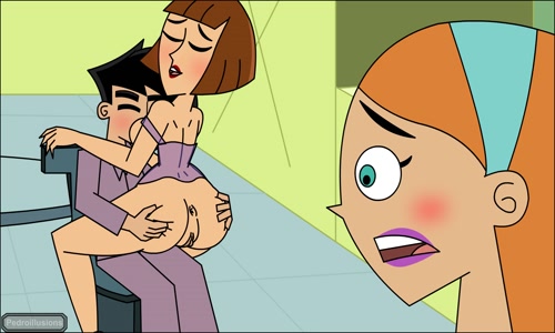 Danny Phantom Sister Cartoon Porn - Danny x Maddie Animation 2