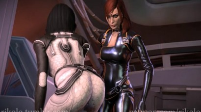 Ashley Mass Effect Lesbian Hentai - Mass Porn Effect - Ep.2