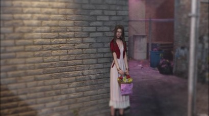 Aerith - Selling Her Flowers