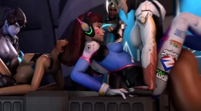 Overwatch shemale orgy