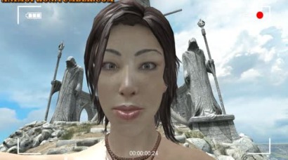 Lara’s Tit-bounce Selfie